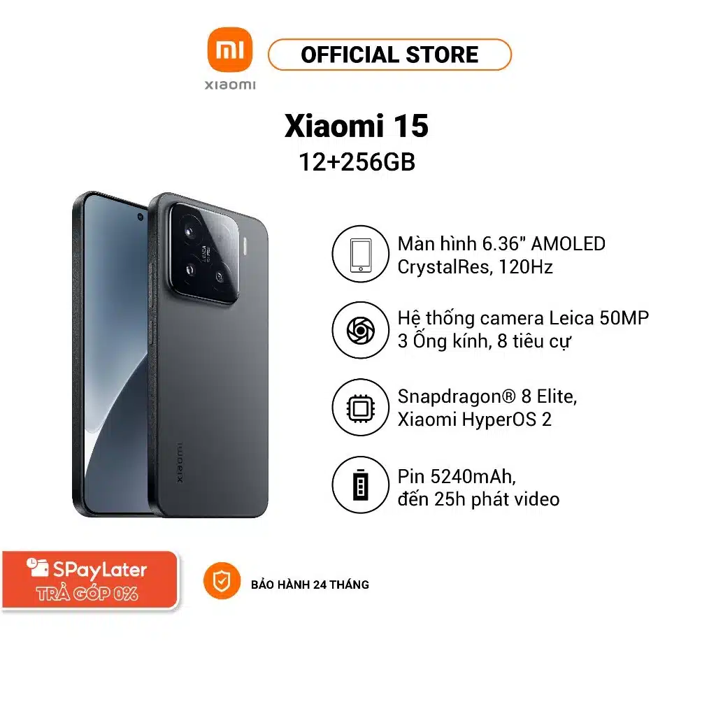 Điện thoại thông minh Xiaomi 15